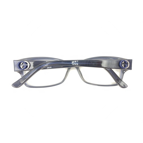 Gucci GG 3203 YHR Clear Blue Glitter Eyeglasses Frames 53-13 135 Italy Designer - Picture 11 of 12